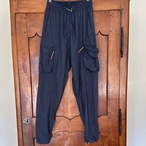Outdoor Voices Navy Blue Cargo Jogger Track Pants